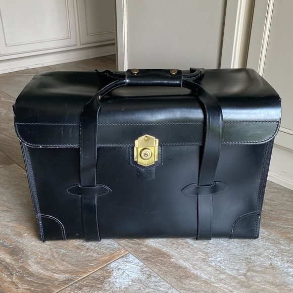 Korchmar Workhorse VINTAGE Attache Lawyer Pilot Physician Briefcase - Picture 2 of 11